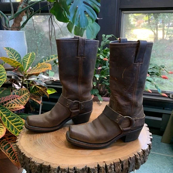Frye Harness Boots - Picture 2 of 10